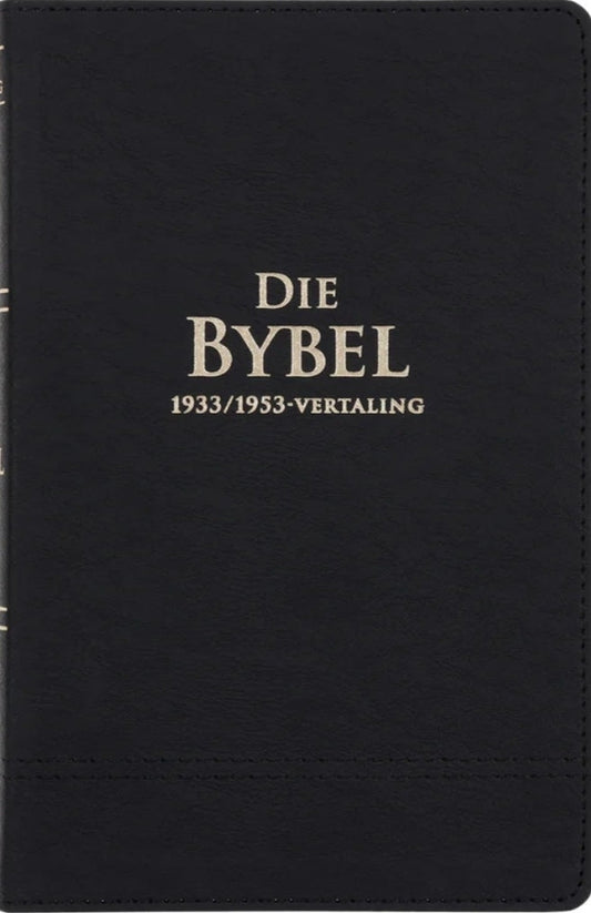 Die Bybel 1933/1953 Vertaling Swart Kunsleer