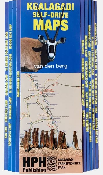 Kgalagadi Self-Drive Fold-Out Map