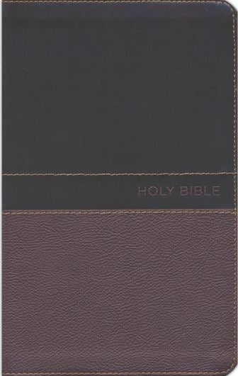 Bible NKJV Deluxe Gift Red Letter Tan Imitation Leather