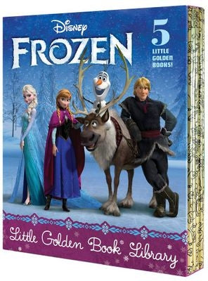Frozen:Little Golden Bk Library Box Set
