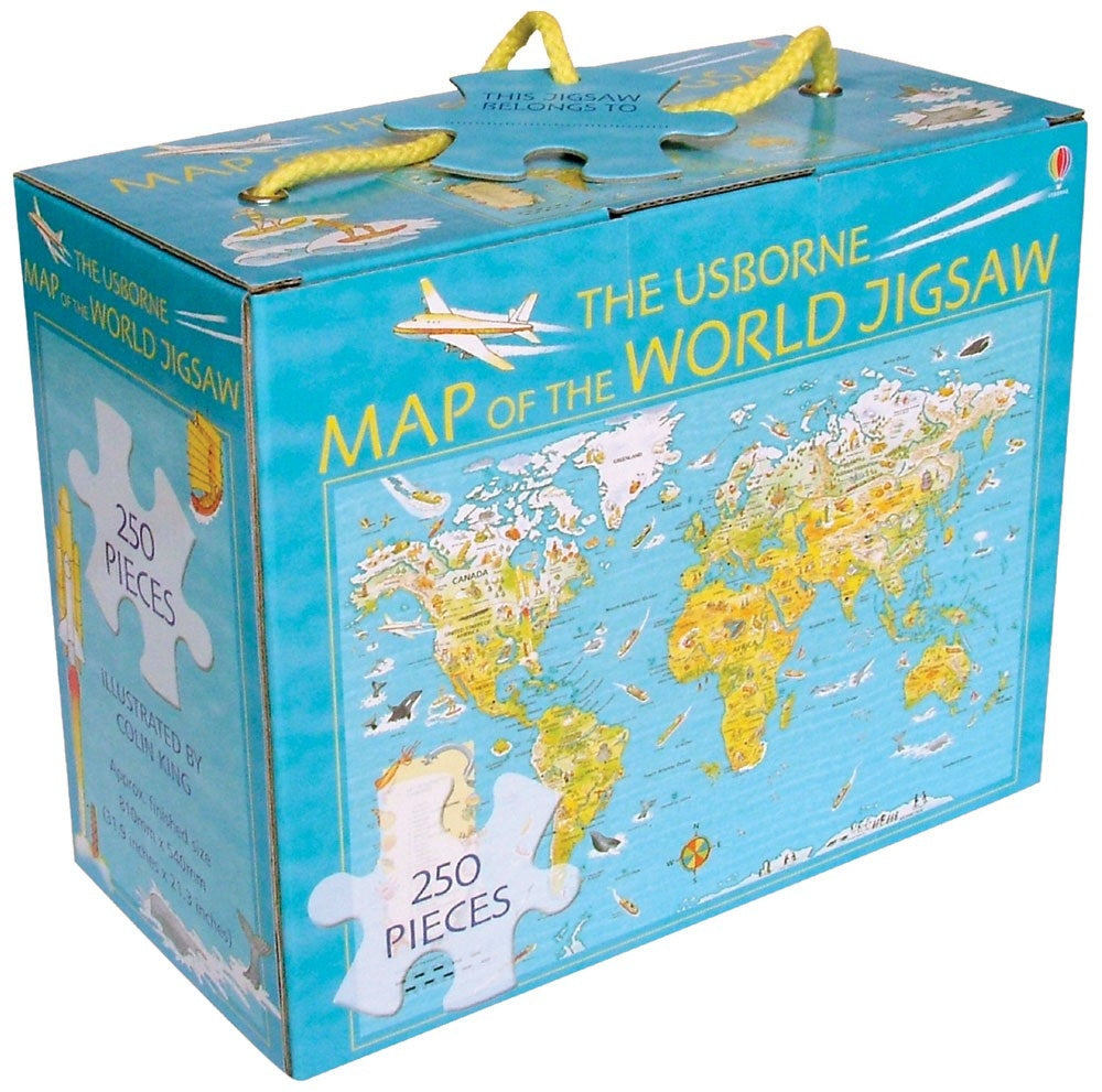 Map of the world jigsaw