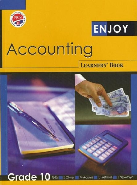 Enjoy Accounting Grade 10 Learners Book