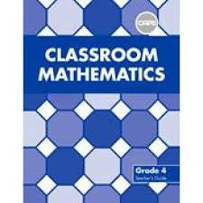 Classroom Mathematics Grade 4 Teachers Guide