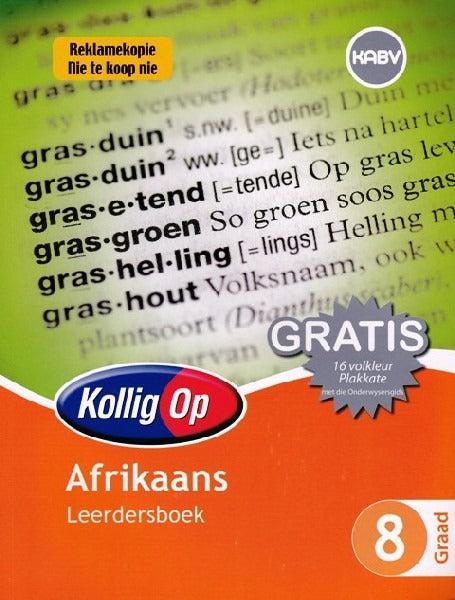 Kollig op Afrikaans EAT Graad 8 Leerderboek