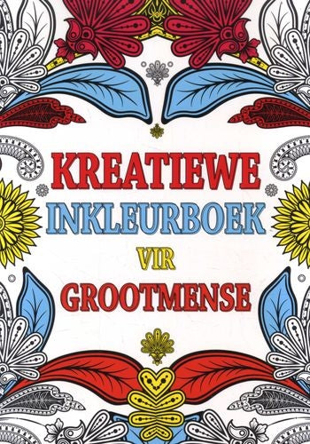 Kreatiewe Inkleurboek Vir Grootmense