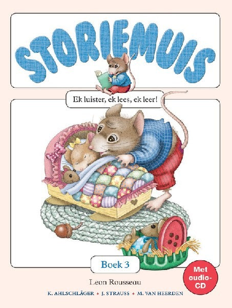 Storiemuis: Boek 3 met CD
