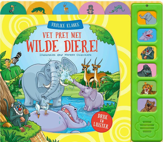 Vrolike klanke: Vet pret met wilde diere!