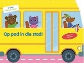 Plak en inkleur: Op pad in die stad!
