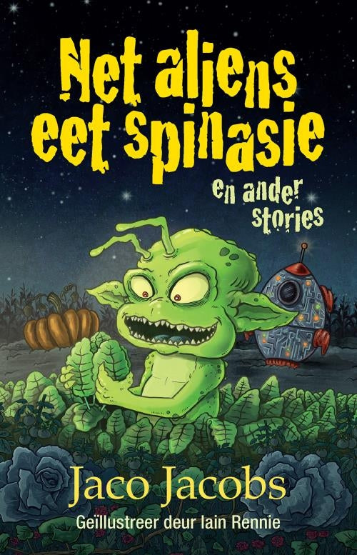 Net aliens eet spinasie