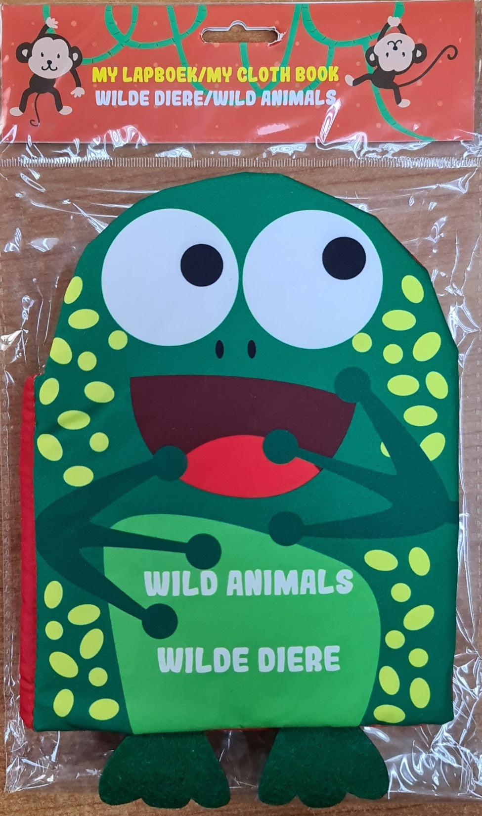 My lapboek/My cloth book: Wilde diere/Wild animals