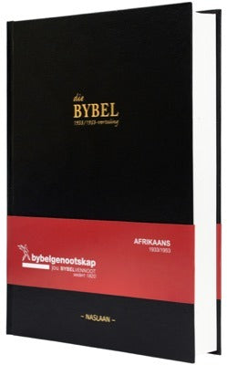 Die Bybel 1933/1953 Vertaling Grootdruk Swart Hardeband