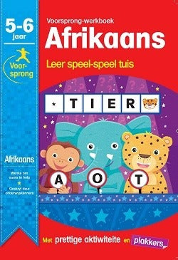 Voorsprong-werkboek: Afrikaans 5 - 6 jaar