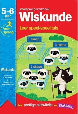 Voorsprong-werkboek: Wiskunde 5 - 6 jaar