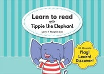 Learn to Read Level 1 Tippie Magnet Set