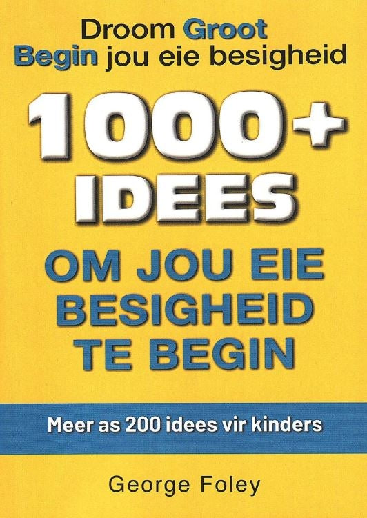1000+ Idees om Jou Eie Besigheid te Begin