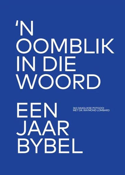 `n Oomblik In Die Woord (Afrikaans 1953 Vertaling)