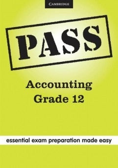 PASS Accounting Grade 12