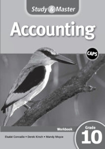 Study and Master Accounting Grade 10 Workbook