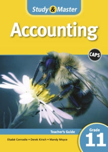 Study and Master Accounting Grade 11 Teachers Guide