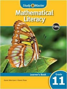 Study and Master Mathematical Literacy Grade 11 Learners Book