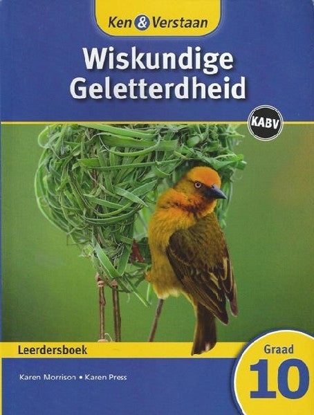Ken & Verstaan Wiskundige Geletterdheid Graad 10 Leerderboek