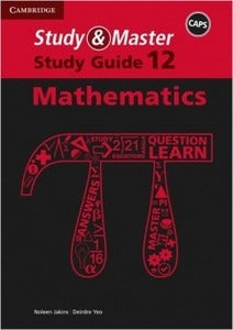 Study and Master Mathematics Grade 12 Study Guide