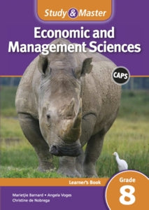 Study and Master Economic and Management Sciences Grade 8 Learners Book