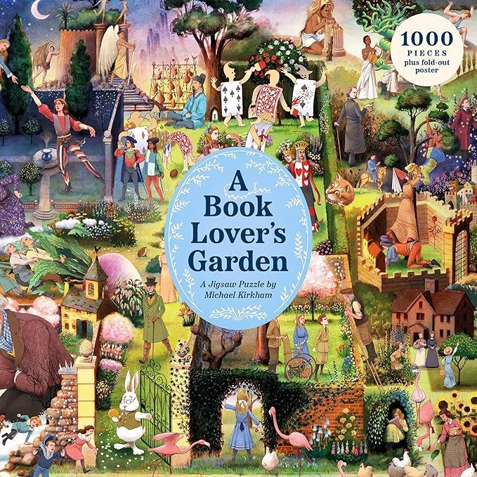 1000 Piece A Book Lover's Garden