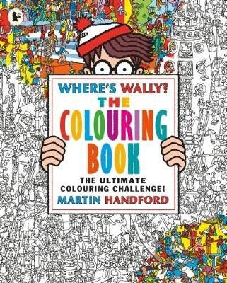 Where's Wally? The Colouring Book