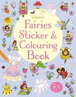 Fairies Sticker & Colouring Book