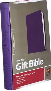 Bible NLT Premium Gift Classic Purple