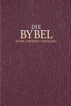Die Bybel NLV Grootdruk Wynrooi Hardeband