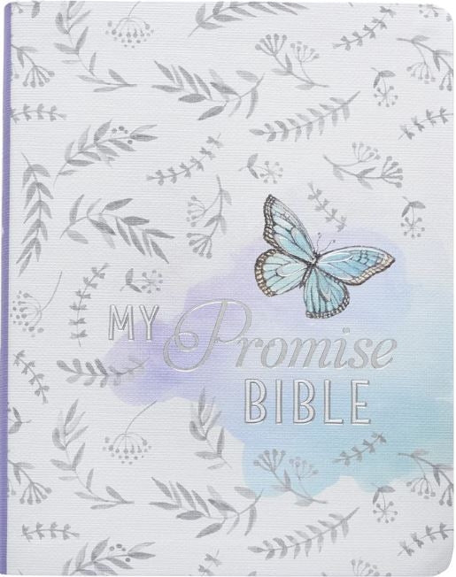 Bible KJV Butterflies Flexcover Faux Leather My Promise Bible