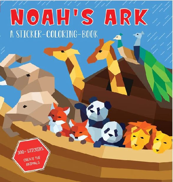 Noah's Ark Sticker Coloring Book