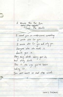 I Wrote This for You