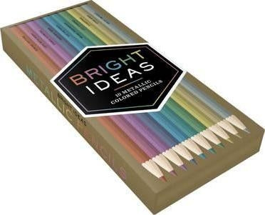 Bright Ideas Metallic Colored Pencils: 10 Colored Pencils