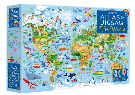 300 Piece The World with Atlas