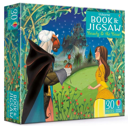 30 Piece Beauty and the Beast with book