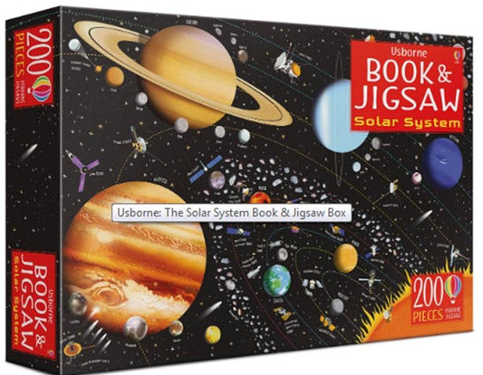 200 Piece Solar System with book