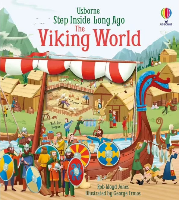 Step Inside Long Ago Viking World Board Book