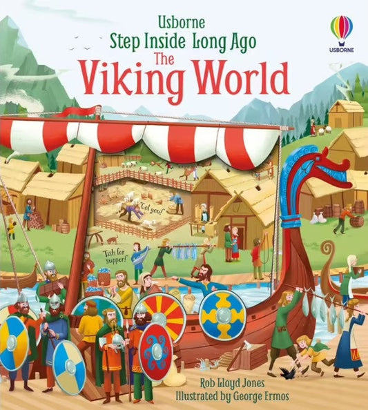 Step Inside Long Ago Viking World Board Book