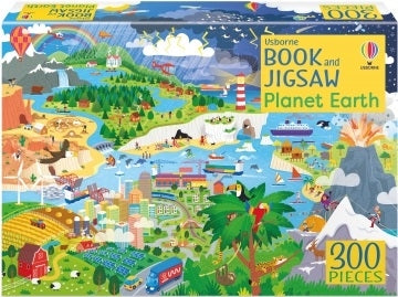 300 Piece Planet Earth Book and Jigsaw