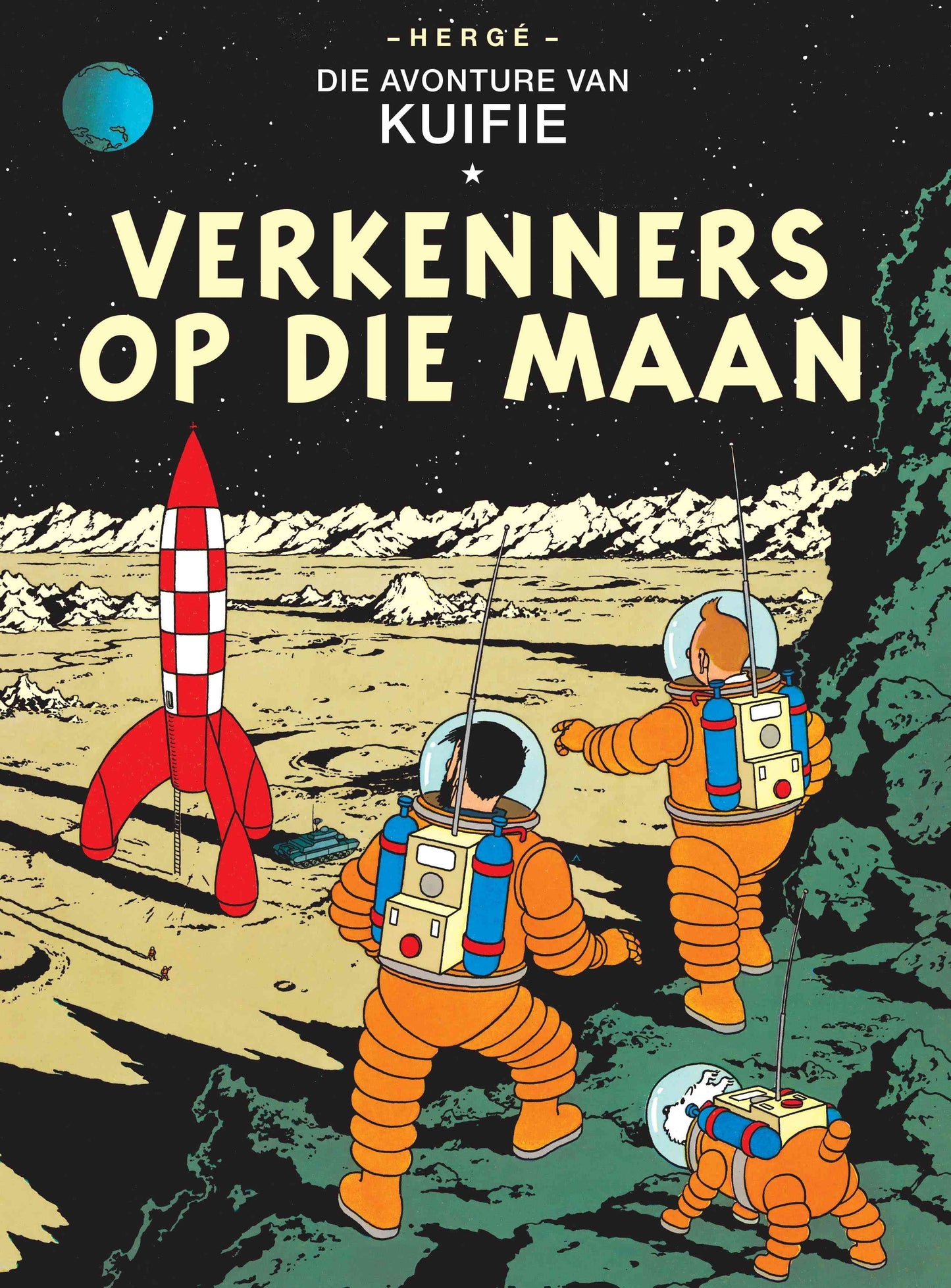 Die avonture van Kuifie 17: Verkenners op die maan