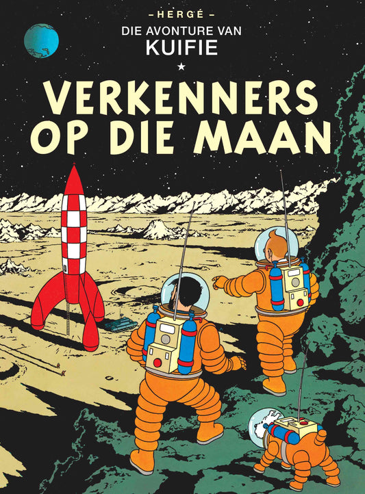 Die avonture van Kuifie 17: Verkenners op die maan
