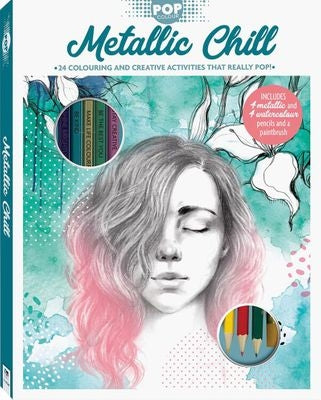 Metallic Chill Colouring Kit
