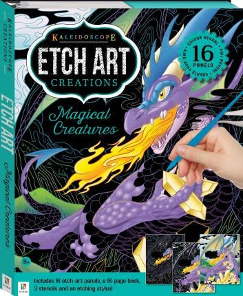 Magical Creatures Etch Art