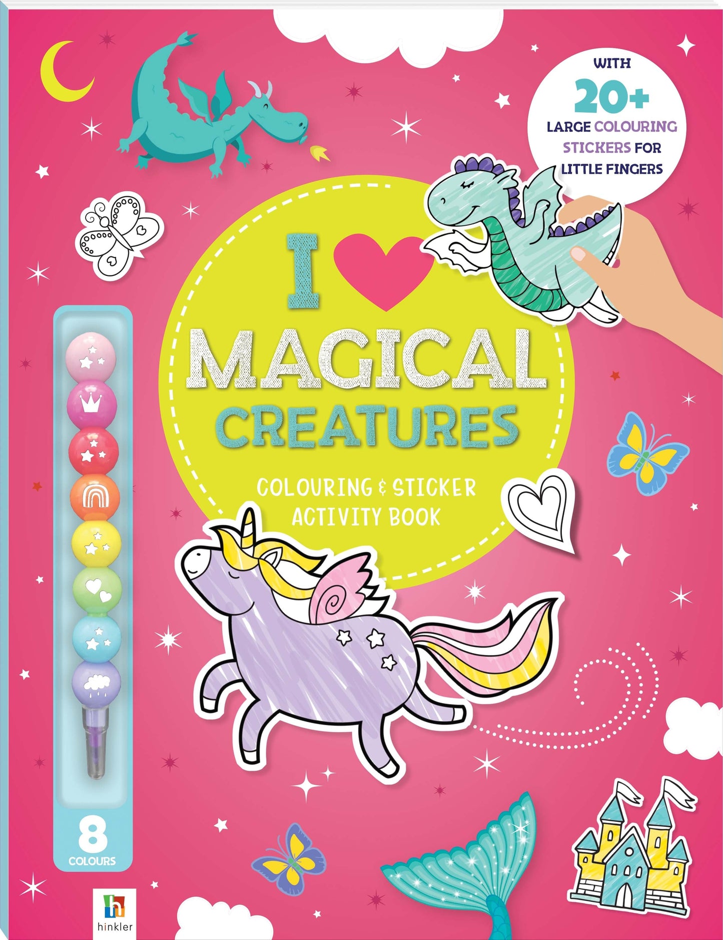 Magical Creatures: Colouring & Activity Book