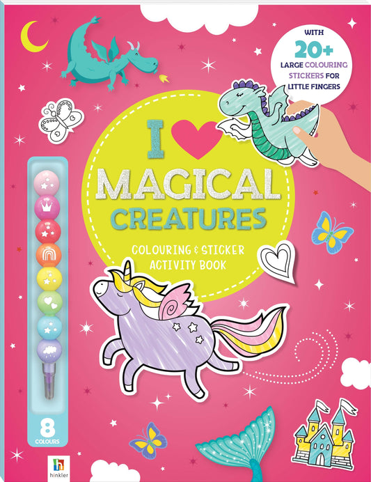 Magical Creatures: Colouring & Activity Book
