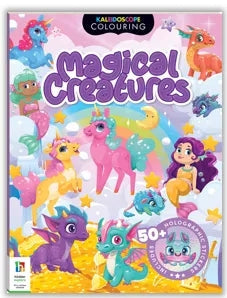 Kaleidoscope Sticker Colouring Magical Creatures