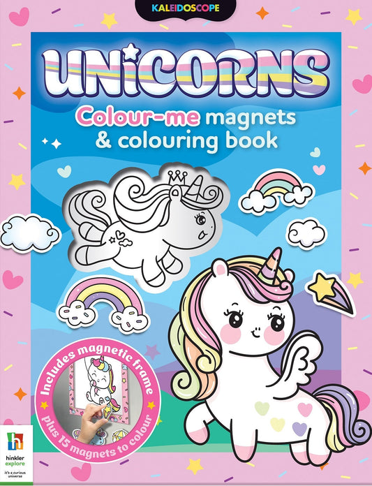 Unicorns Colour-Me Magnets